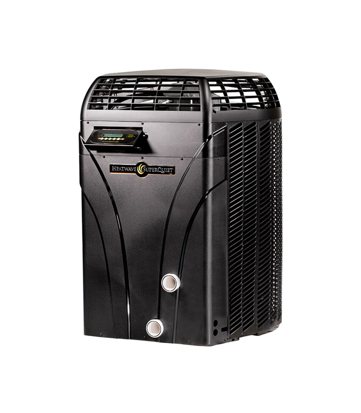 HeatWave SuperQuiet SQ120R | Black colored heater machine | Aquacal Heaters | Immerspa Fiberglass Inground Spas, Hot Tubs & Pools