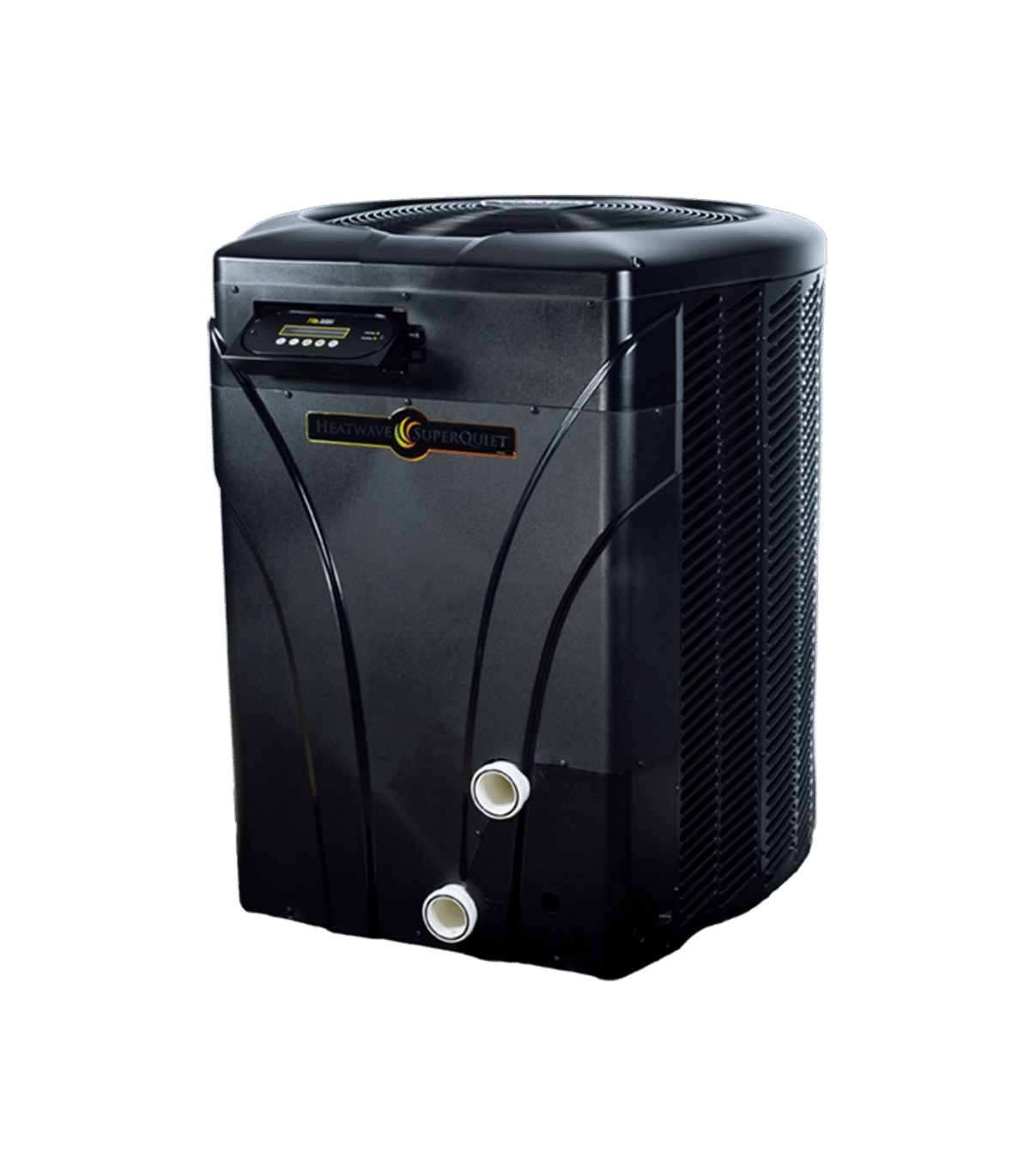 HeatWave SuperQuiet SQ166R | Black colored heater machine | Aquacal Heaters | Immerspa Fiberglass Inground Spas, Hot Tubs & Pools
