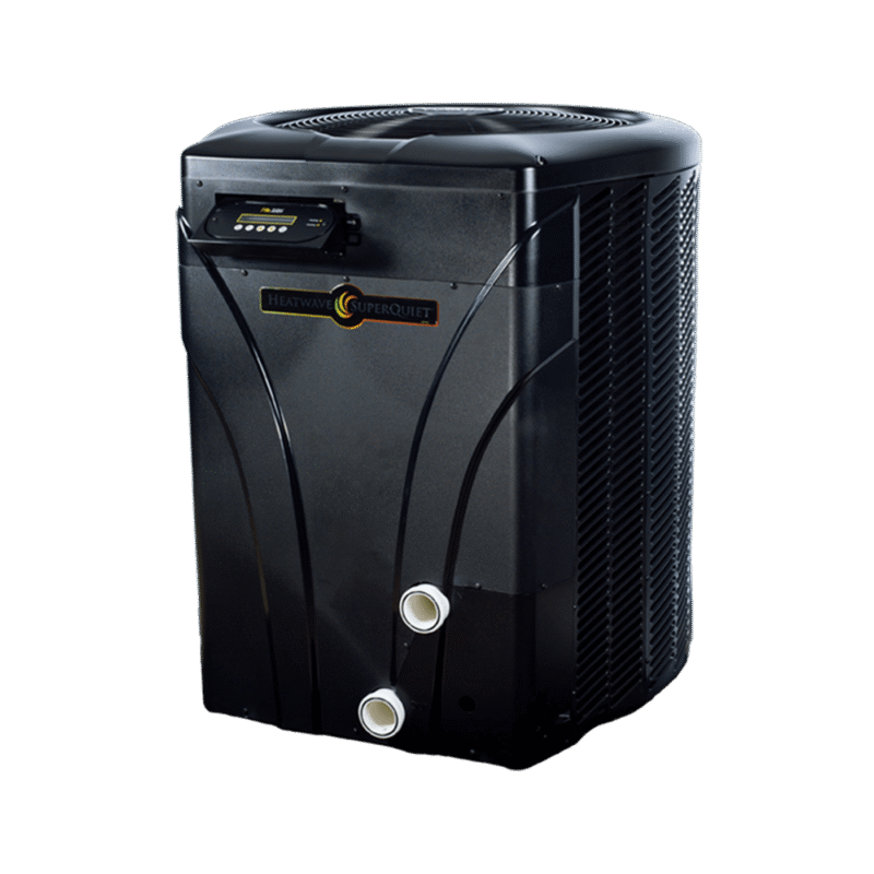 HeatWave SuperQuiet SQ166R | Black colored heater machine | Aquacal Heaters | Immerspa Fiberglass Inground Spas, Hot Tubs & Pools