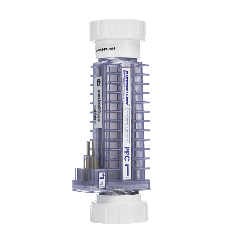 PPC1 Replacement Cell | White and blue colored cell | Immerspa Fiberglass Inground Spas, Hot Tubs & Pools